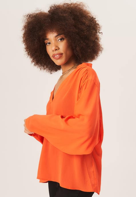 Textuur Chiffon Oversized Blouse - Image 3