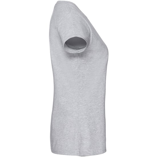 Fruit Of The Loom Vrouwen / Dames Ringgesponnen Premium T-Shirt (Taupe Grijs) - Image 3