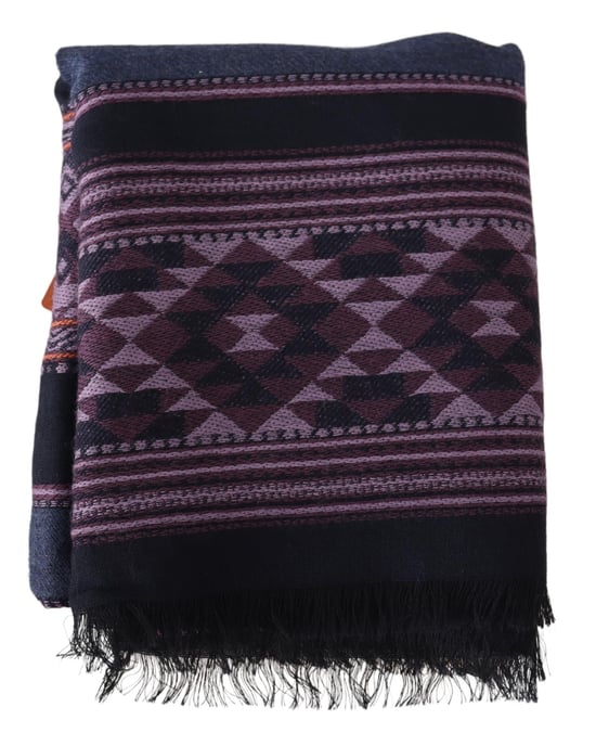 Missoni Heren Multicolor Geometrische Wollen Unisex Halsdoek Sjaal - Image 4