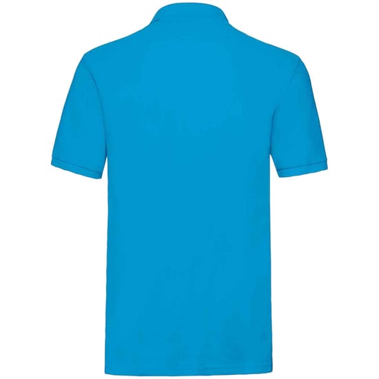 Fruit of the Loom Heren Premium Katoenen Piqué Poloshirt (Azuurblauw) - Image 2