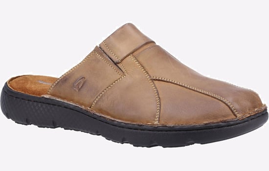 Hush Puppies Carson Muiltje Leer Sandalen Heren - Image 2