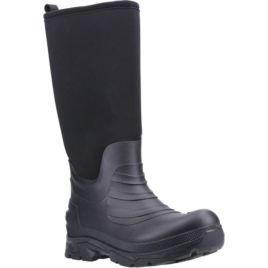 Cotswold Unisex volwassen Kenwood Neopreen Wellington Laarzen (Zwart) - Image 1