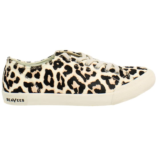 Seavees Monterey Mulholland Dames Bruine Plimsolls - Image 1