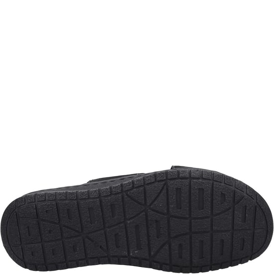Hush Puppies Heren Nile Crossover Leren Sandalen (Zwart) - Image 4