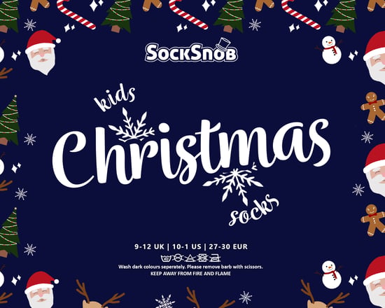 Nieuwe kerstsokken voor kinderen met leuke patronen - 6 Pack - Image 2