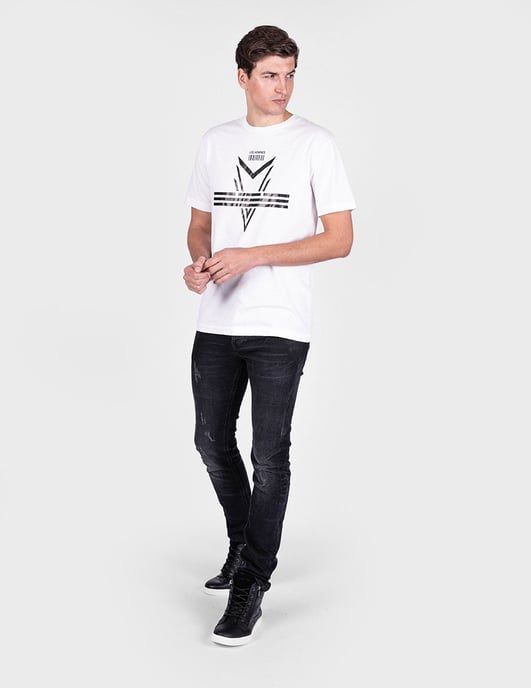 Les Hommes T-shirt Darts Men's White