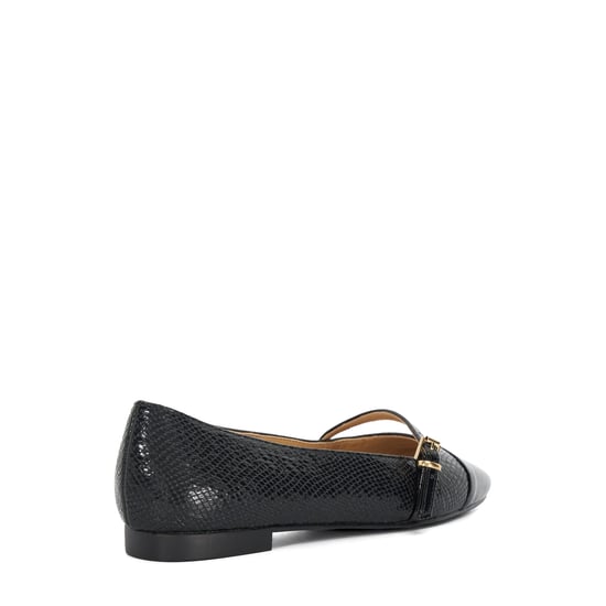 Dune Ladies Hibiski - Croc Effect Strap Detail Sandals