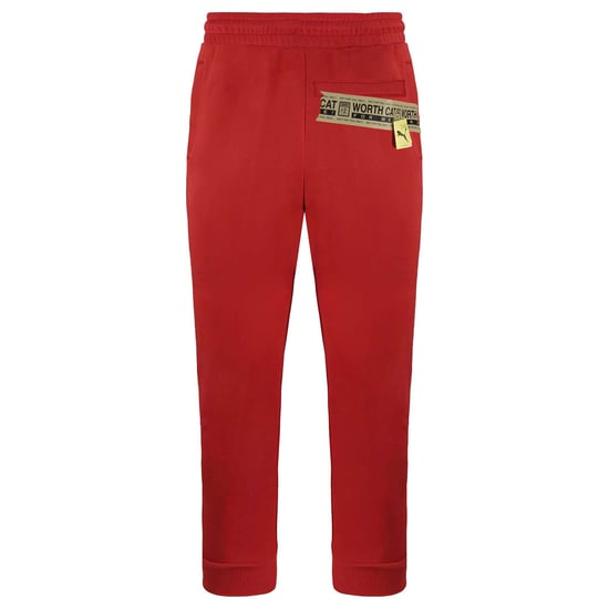 Puma x Michael Lau Stretch Waist Red Womens Taping Track Pants 530366 22