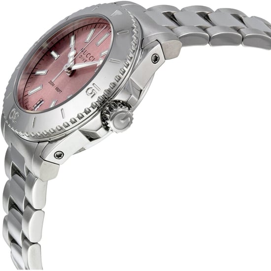 Gucci YA136401 Dive Pink Dial Ladies Watch
