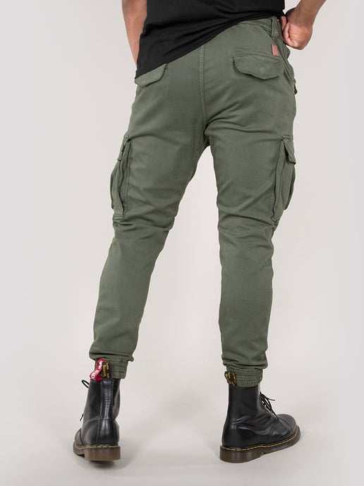 Heren Alpha Industries Airman Cargo Broek in Groen - Image 2