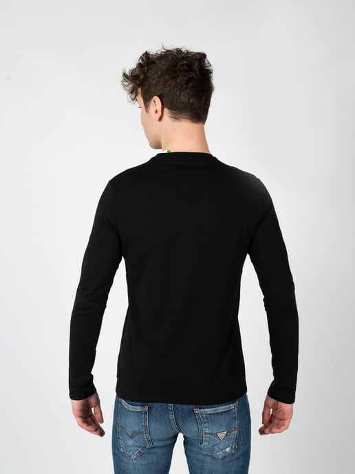 Guess Longsleeve Mannen zwart - Image 4