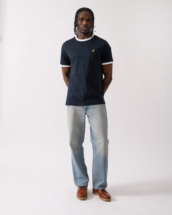 Lyle & Scott Heren Ringer T-shirt - Image 3