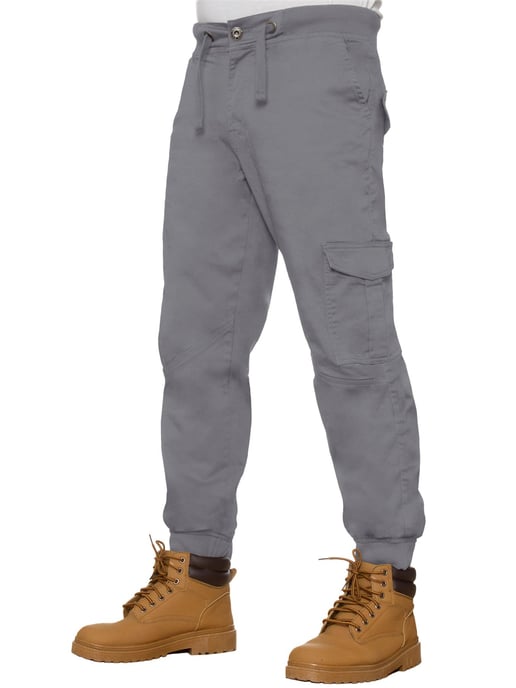 Enzo | Heren Cargo Jean Joggers met manchet - Image 1