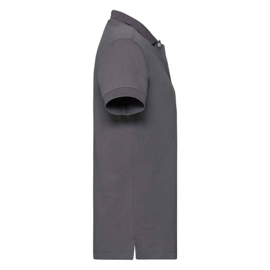 Russell Heren Piqué Stretch Poloshirt (Konvooi Grijs) - Image 3