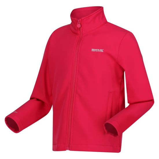 Regatta Childrens/Kids Cera Soft Shell Jacket (Pink Potion)