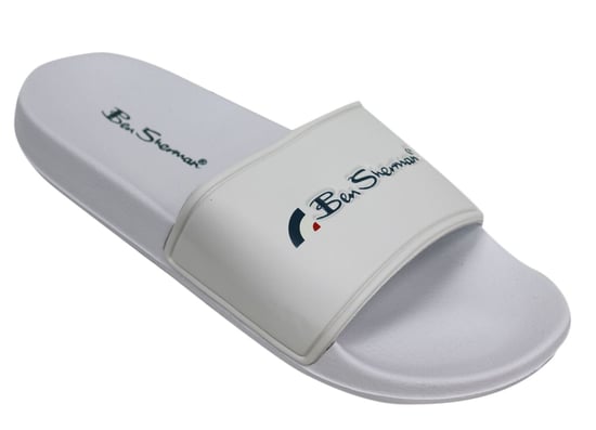 Ben Sherman Slidder Mens White Sliders