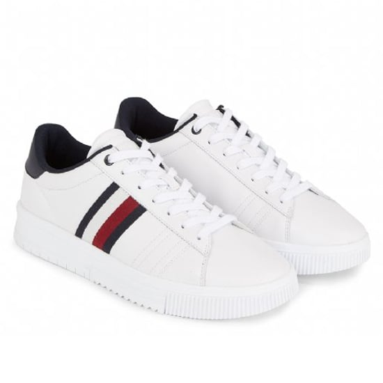 Tommy Hilfiger Sneakers Supercup Leer Wit - Image 2