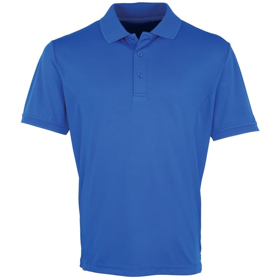 Premier Heren Coolchecker Pique korte mouw Polo T-Shirt (Koninklijk) - Image 1