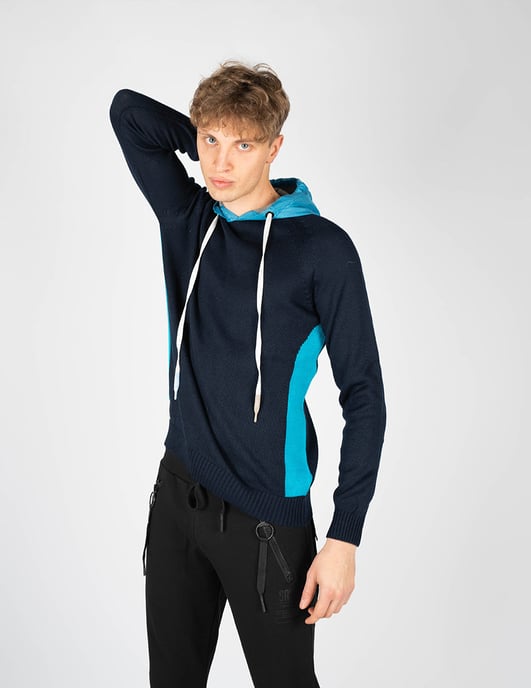 Takeshy Kurosawa stoppen With Hood Mannen blauw - Image 3