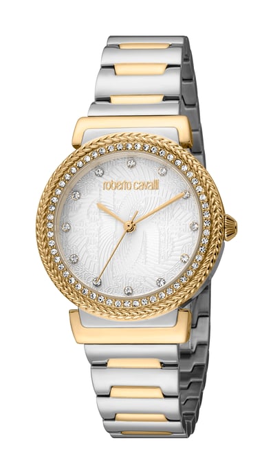 RC5L039M0085 Roberto Cavalli 4894626190476 Women Quartz Stainless Steel Silver Stainless Steel 5 ATM 32 mm - Image 1