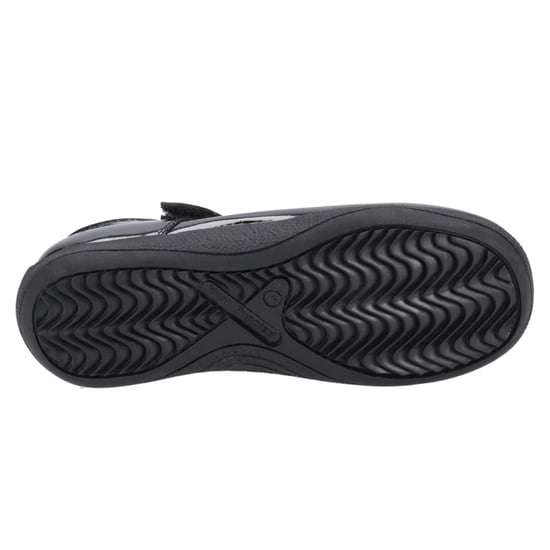 Hush Puppies Meisjes Christina Leren Schoolschoenen (Zwart octrooi) - Image 5