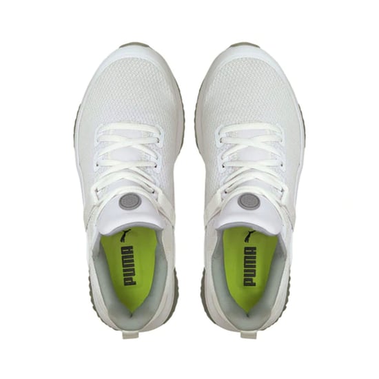 PUMA Fushion Evo Lace-Up White Synthetic Mens Trainers 193850 02