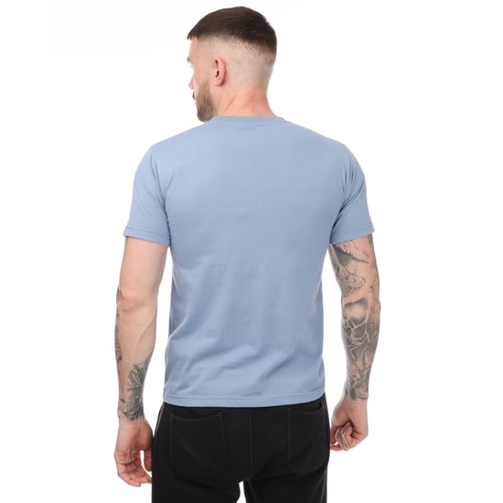 Heren One True Saxon Paisley T-shirt in blauw - Image 2