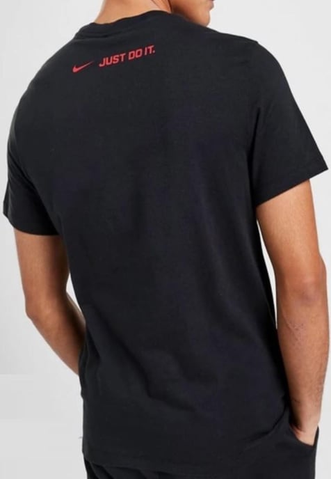 Nike Swoosh Air Heren T-shirt in zwart - Image 2