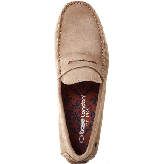 Base London Collins Leer Heren Sand Loafers - Image 4