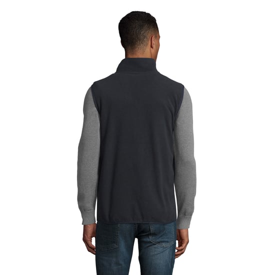 SOLS Uniseks Fleece Bodywarmer met rits voor volwassenen (Marine) - Image 2