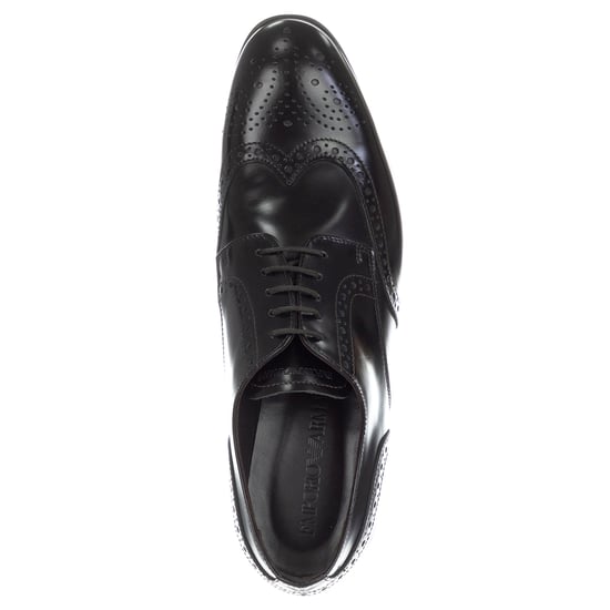 Emporio Armani Men Mocassins    Black