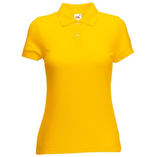 Fruit Of The Loom Vrouwen Dames-Fit 65/35 Poloshirt Korte Mouwen (Zonnebloem Geel) - Image 1