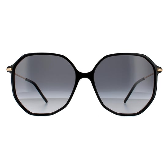 Hugo Boss Zonnenbril Boss 1329/s 807 9o zwart goud donkergrijze gradiënt - Image 1