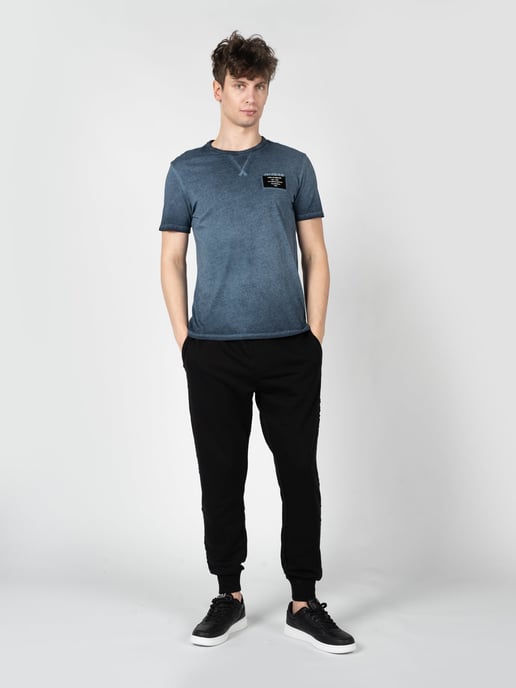 Guess T-Shirt Patch Mannen blauw - Image 2
