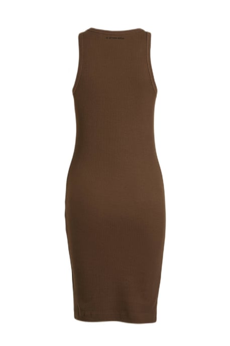 G-Star RAW jurk van biologisch katoen groen - Image 2
