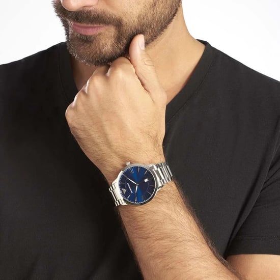 Emporio Armani Giovanni Men's Silver Watch AR11227