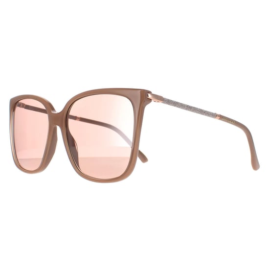 Jimmy Choo SCILLA/S FWM 2S nude roze flash zilver spiegel zonnebril - Image 2