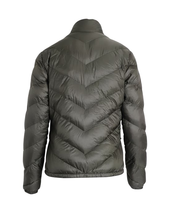 Moncler Gevoerde Donsjas in Olijf Polyamide - Image 3
