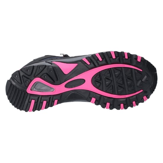 Cotswold Abbeydale Mid Dames Wandelschoenen Van Rubber In Marineblauw/Zwart/Fuchsia - Image 3