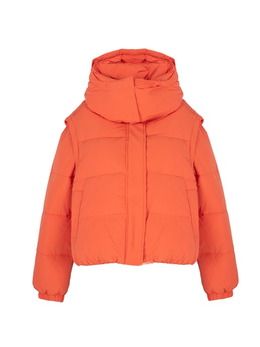 Patrizia Pepe jas Puchowa 2w1 Vrouw oranje - Image 1