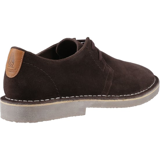 Hush Puppies Scout Suède Herenschoenen Chocolade Veterschoenen - Image 2