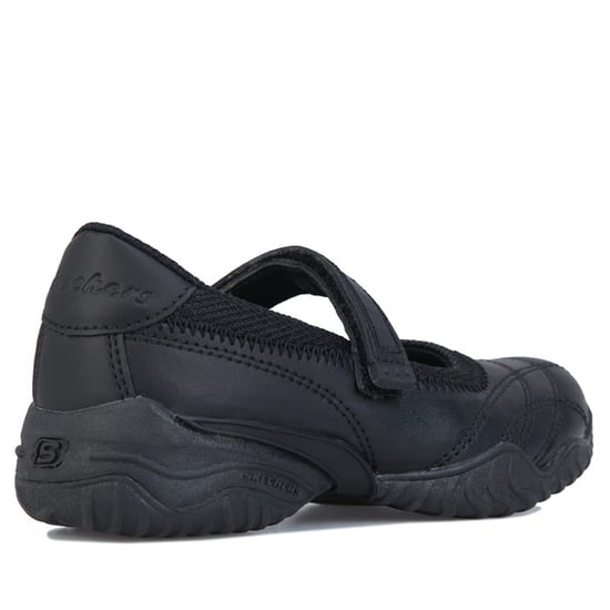 Girls' Skechers Junior Velocity Pouty Shoes in Black