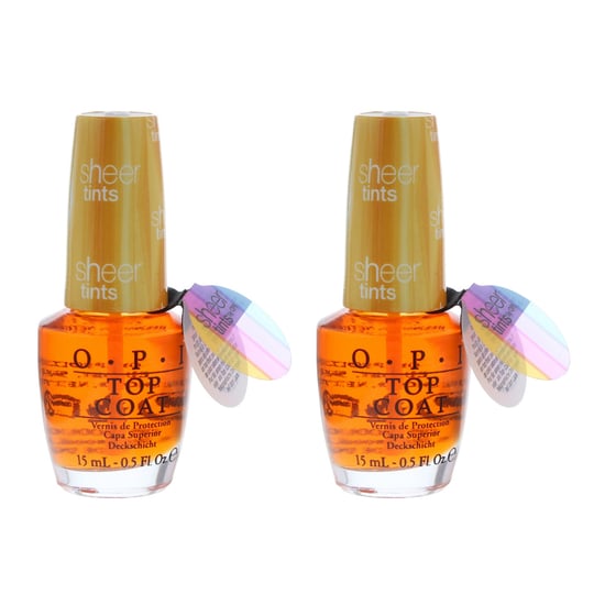 OPI Top Coat 15ml - I'm Never Amberrassed x 2