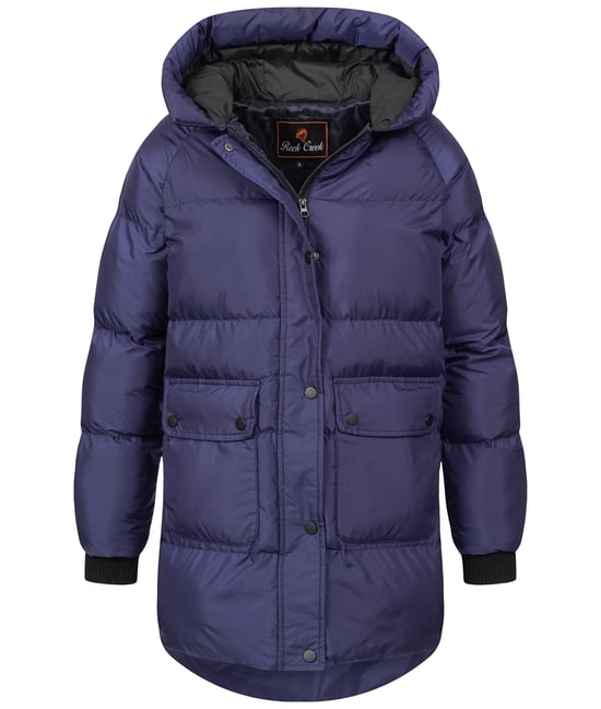 Rock Creek Winterjacke Dunkelblau