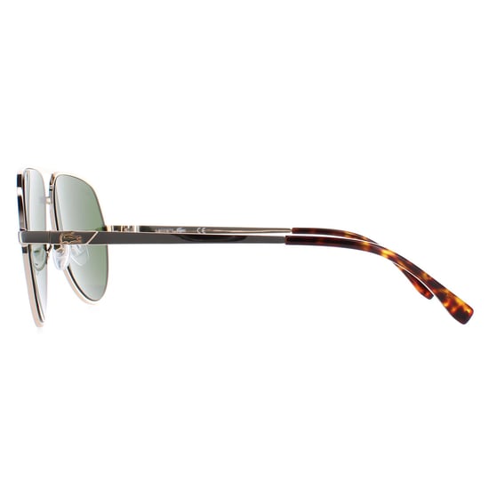 Lunettes de soleil Lacoste L250SE 710 gold solid green - Image 3
