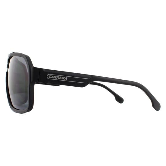 Carrera Aviator Mens Matte Black Grey Sunglasses