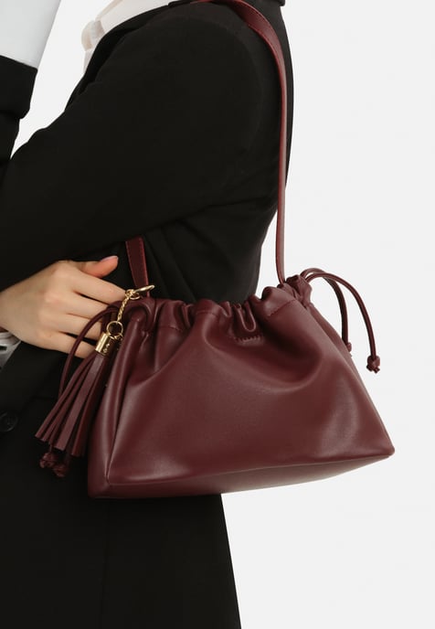 Laura Ashley Burgundy Shoulder Bag