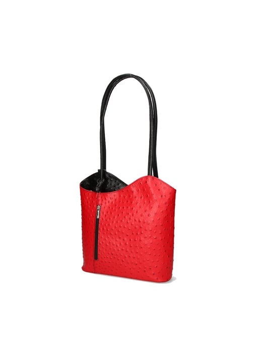 Gave Lux backpack women DARK RED/BLACK