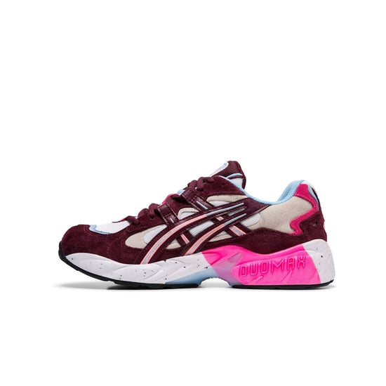 Asics Gel-Kayano 5 OG Womens White/Burugndy Trainers