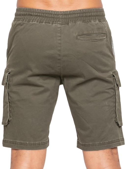 Enzo | Heren Cargo Korte Broek - Khaki - Image 4